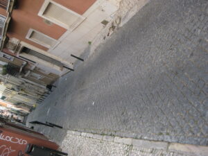 Steep side street