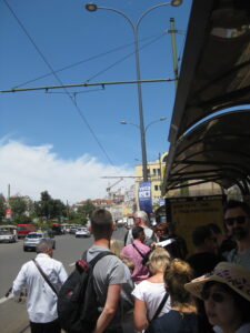 Queueing Up for Tram 28
