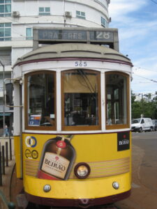 Tram back to downtown