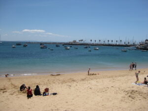 Marina, beach and waterfront 